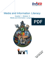 Signed Off - Media and Information Literacy1 - q1 - m3 - Media and Information Languages - v3