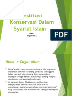 Institusi Konservasi Dalam Syariat Islam