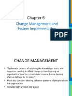 Ch06 Change Management and System Implementation