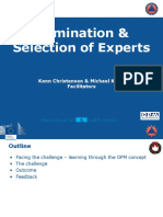 01 Nomination and Selection of Experts