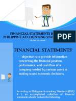 Financial Statements Based On Philippine Accounting Standards (Pas)