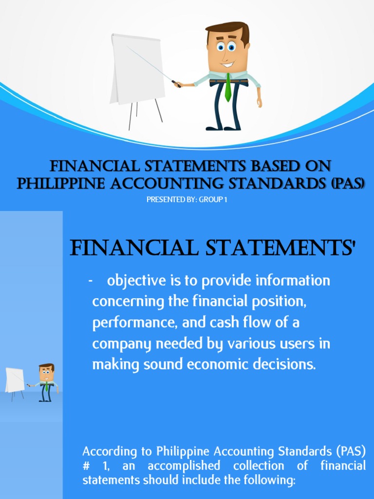 Financial Statements Based On Philippine Accounting Standards (Pas ...