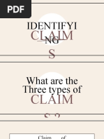 Identifying Claims