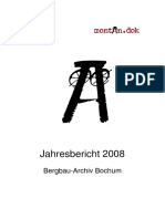 DBM-Jahresbericht Bergbau-Archiv 2008