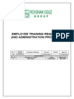 Training Requisition and Administration