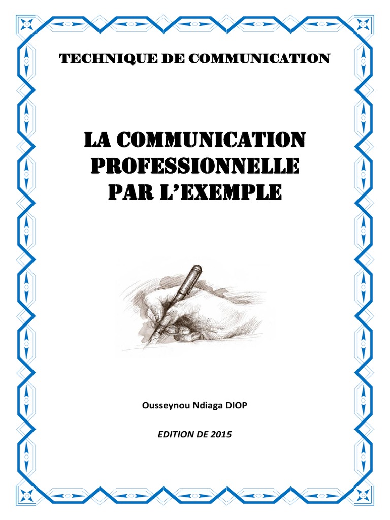 Techniques de Communication Professionnelle | PDF | Sociétés | la ...