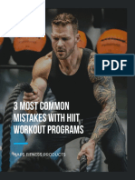 3 Common Mistakes With HIIT Workouts