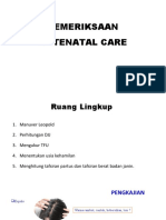 Pemeriksaan Antenatal Care