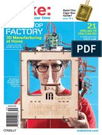 DIY - Make Magazine Vol 21 - Cigar Box Guitar; 3D Manufacturing at Home, Padded Swords, Snow Gun, More __