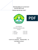 Tugas Penyelidikan Tanah Dan Instrumenta