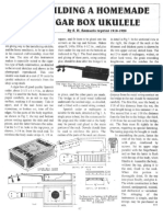 Cigar Box Ukulele Plan