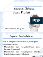 Keperawatan Sebagai Suatu Profesi