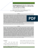 Aktivitas Antibakteri Ekstrak Etanol 70% Temulawak (Curcuma Xanthorrhiza Roxb.) TERHADAP Staphylococcus Epidermidis DAN