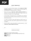 Formato CARTA DE REFERENCIA COMERCIAL