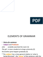 Elements of Grammar