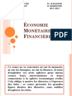 Économie Monétaire s3 ''