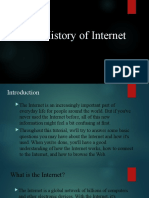 The History of Internet 