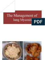 The Management of Mycosis