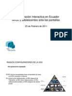 La Generación Interactiva en Ecuador