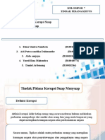 Tindak Pidana Korupsi Suap Menyuap