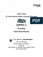 Hippo 1 SF Reading 2020