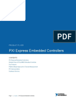 Pxi Express Embedded Controllers