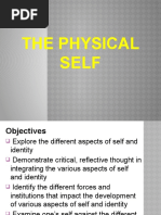 Lesson 7 - The Physical Self