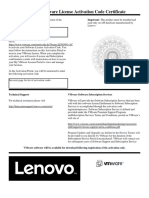 Vmware Software License Activation Code Certificate: Important: This Product Must Be Installed and