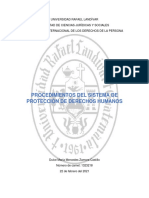 Procedimientos Del Sistema de Protección de Derechos Humanos