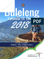 Buleleng Calendar of Cultural Events 2018