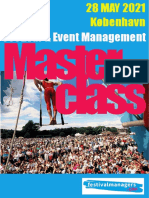 Copenhagen Festival and Event Management Masterclass 2021