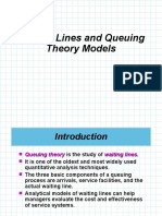 Waiting Lines and Queuing Theory Models
