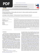 Nanoencapsulation of Date Palm Pit Extract in Whey Protein Particles Generated