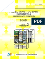 Tabel Input-Output 2005 Jilid 2