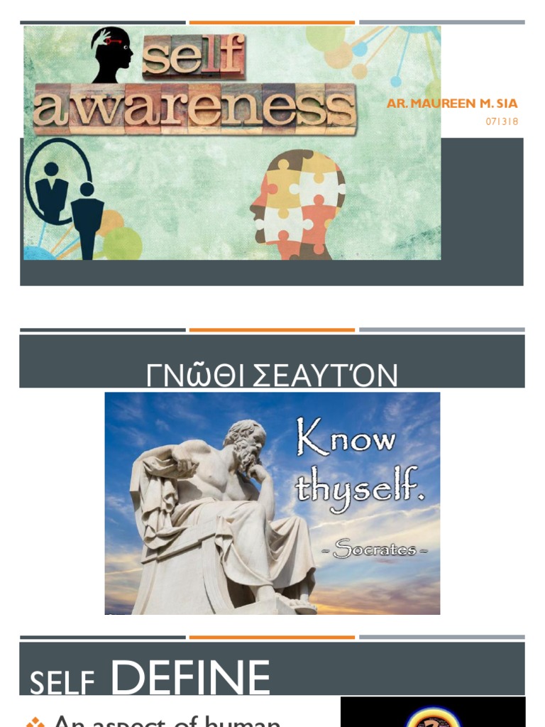 Understanding Self-Concept and Awareness | PDF | Self Awareness | Self