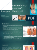 Stapled Hemorroidopexy Brey