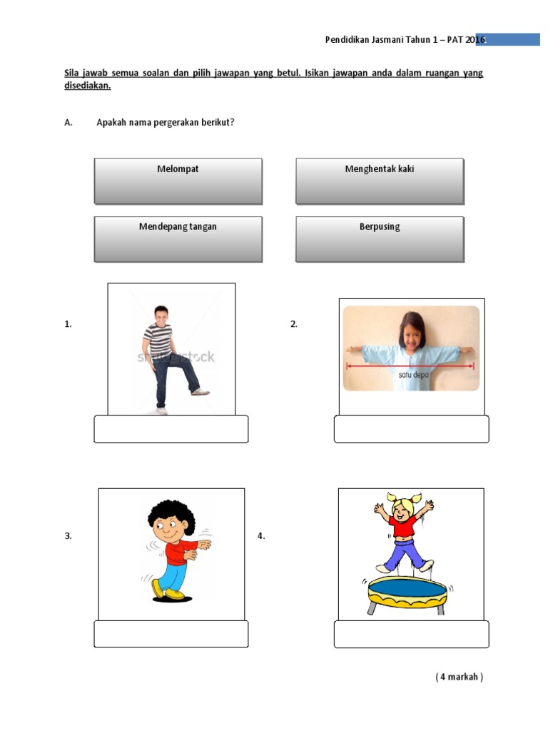 Sila Jawab Semua Soalan Dan Pilih Jawapan Yang Betul Isikan Jawapan Anda Dalam Ruangan Yang Disediakan Pdf