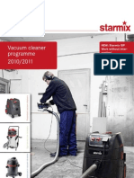 Starmix Vacuum Cleaner 2011 - EN