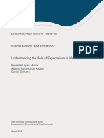 Fiscal Policy and Inflation Understanding the Role of Expectations in Mexico