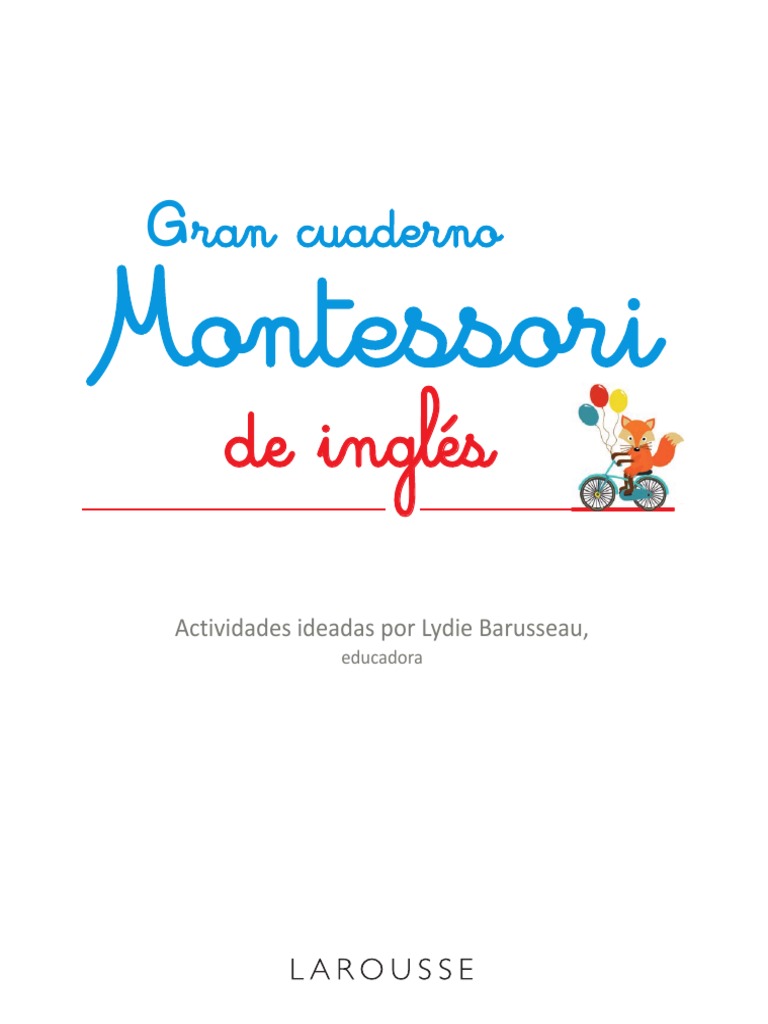 Grupo Anaya - Gran Cuaderno Montessori especial