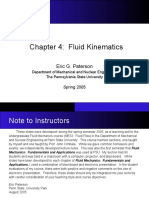 Chapter 4: Fluid Kinematics: Eric G. Paterson