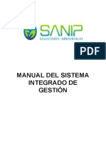 Manual Del Sistema Integrado de Gestión Sanip