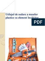 11.utilajul de Sudare A Maselor Plastice Cu Element