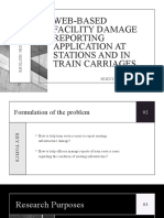 Web-based facility damage reporting