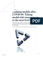Banking Models After COVID-19: Taking Model-Risk Management To The Next Level