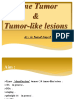 Bone Tumor & Tumor-Like Lesions: By: Dr. Manal Nageeb