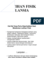 10. Tk.3 Md. Latihan Fisik Pada Lansia - (Keperawatan Gerontik)