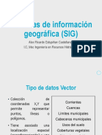 Sistemas de Información Geográfica (SIG) : Alex Ricardo Estupiñan Castellanos I.C, MSC Ingeniería en Recursos Hidráulicos