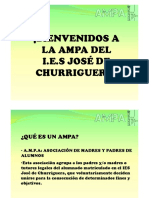 Presentación AMPA José de Churriguera 2021