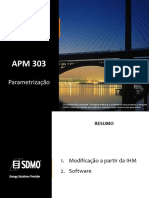 APM 303 - Settings Menu - PT